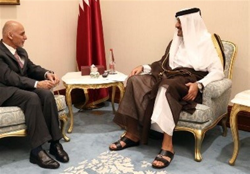 تماس تلفنی امیر قطر با اشرف غنی درباره توافق طالبان و آمریکا