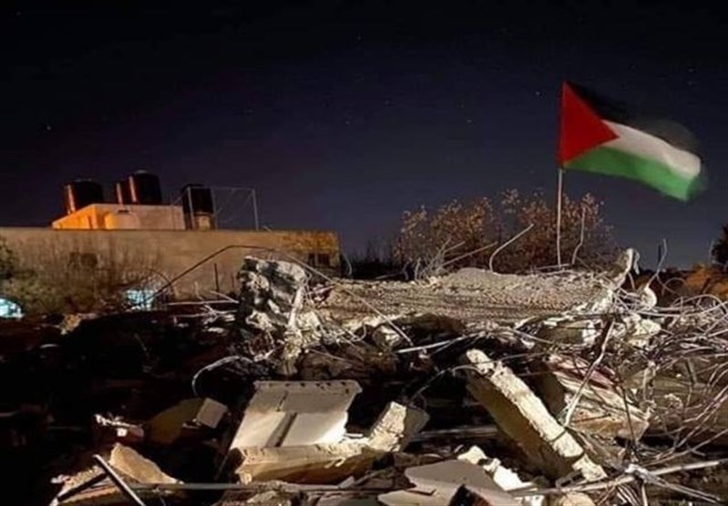 محکومیت جنایت ضد بشری اشغالگران در تخریب منزل یک اسیر فلسطینی
