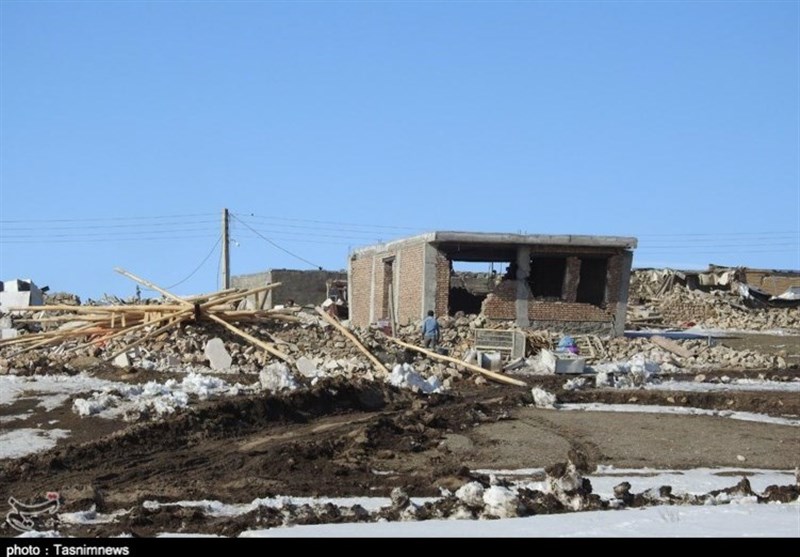 وضعیت اسفناک مناطق زلزله‌زده آذربایجان غربی به روایت تصویر‌