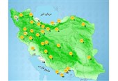 هواشناسی ایران 1400/03/27|هشدار امواج 2.5 متری در سواحل/ توصیه‌های مهم به کشاورزان