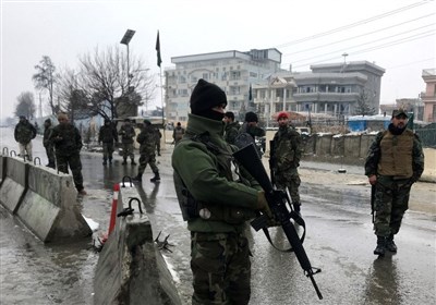 لحظة إطلاق النار على احتفالیة فی کابل