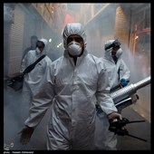 ضد عفونی کردن بازار تجریش