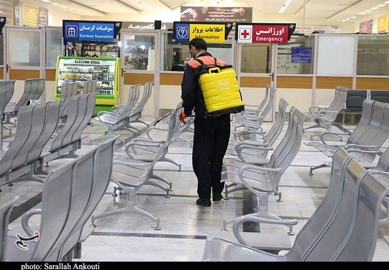 استان کرمان , فرودگاه‌های ایران , ویروس کرونا , 