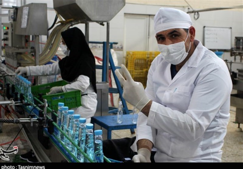 نخستین کارخانه تولید محلول ضدعفونی کننده در دزفول راه اندازی شد+تصاویر