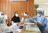 حضور نماینده ولی فقیه چهارمحال و بختیاری در بخش عفونی بیمارستان هاجر شهرکرد