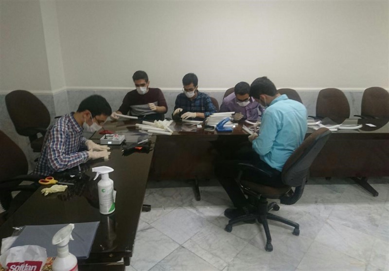 دانشجویان بسیجی علوم پزشکی مشهد به جبهه مقابله با کرونا پیوستند