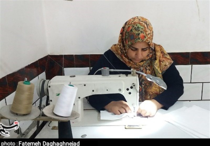 کردستان|خانواده کارکنان هنگ مرزی بانه برای مقابله با ویروس کرونا پای کار آمدند