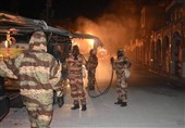ضدعفونی معابر عمومی شهرستان‌های امیدیه و رامشیر توسط ارتش