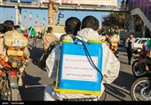 کلیپی از جهادگران جنوب تهران در مقابله با ویروس کرونا