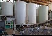 گزارش تسنیم از کارخانه تولید مواد ضدعفونی کننده در کرمان که خاک می‌خورد + فیلم