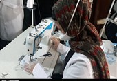 بسیج سازندگی استان سمنان 3000 ماسک بهداشتی تولید کرد