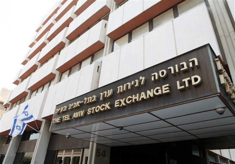 رژیم اسرائیل|سقوط ارزش سهام در بورس تل‌آویو