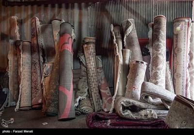 رونق قالیشویی در کرمانشاه