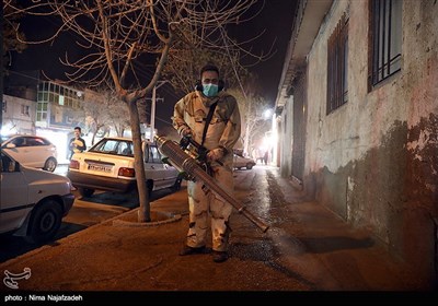 ضدعفونی معابر شهر برای جلوگیری از شیوع ویروس کرونا - مشهد