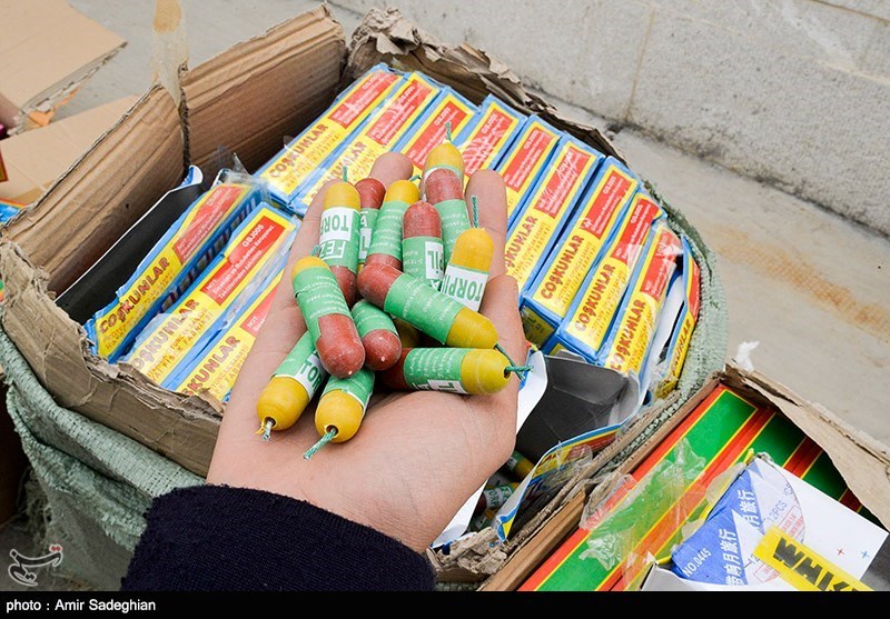 340 هزار مواد محترقه غیرمجاز در کرمانشاه جمع‌آوری شد
