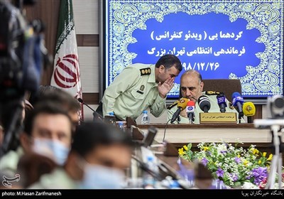 گردهمایی (ویدئو کنفرانس) فرماندهی انتظامی تهران بزرگ