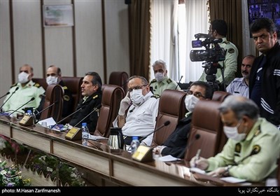 گردهمایی (ویدئو کنفرانس) فرماندهی انتظامی تهران بزرگ