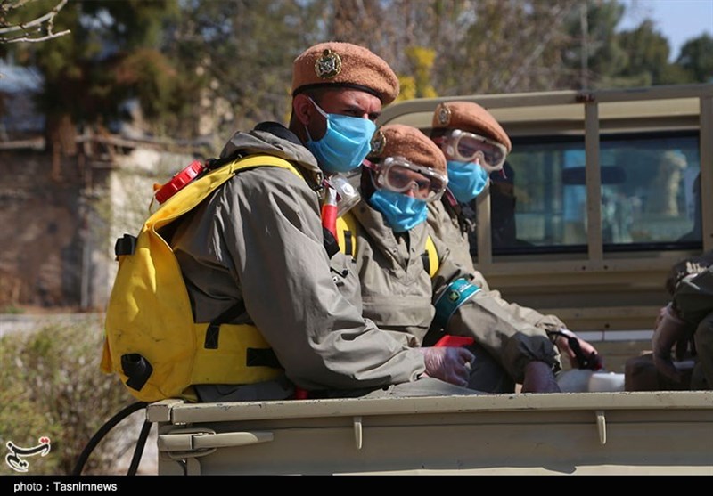 برگزاری رزمایش دفاع بیولوژیک و عملیات پاک‌سازی محیطی شهدای مدافع سلامت در کردستان