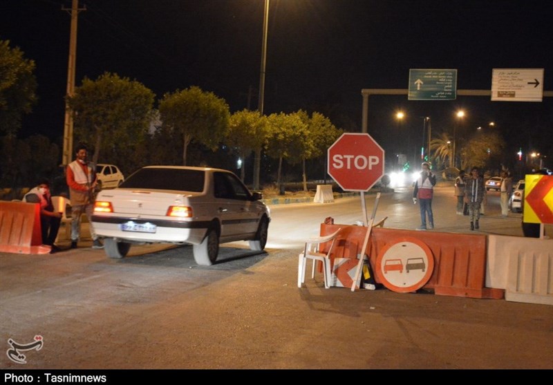 انجام تست غربالگری و تست سلامت مسافران در مبادی ورودی هرمزگان+فیلم