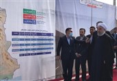 قطعات 2 و 3 آزادراه همت-کرج با حضور روحانی افتتاح شد