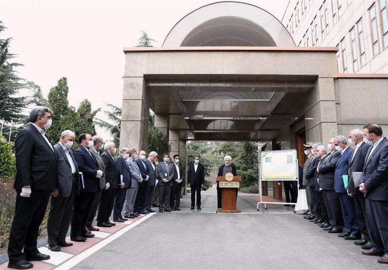 Rouhani Lauds Iranian People’s Success in Countering Enemy Pressures