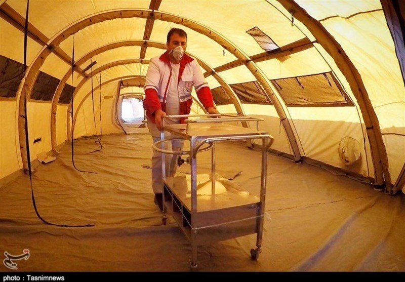 آذربایجان‌غربی| برپایی بیمارستان صحرایی سردشت برای مقابله با کرونا+ تصاویر
