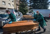 ایتالیا/ انتقال اجساد مبتلایان به کرونا توسط ارتش +تصاویر