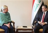 دیدار و گفت‌وگوی «الزرفی» و نماینده ویژه سازمان ملل در امور عراق