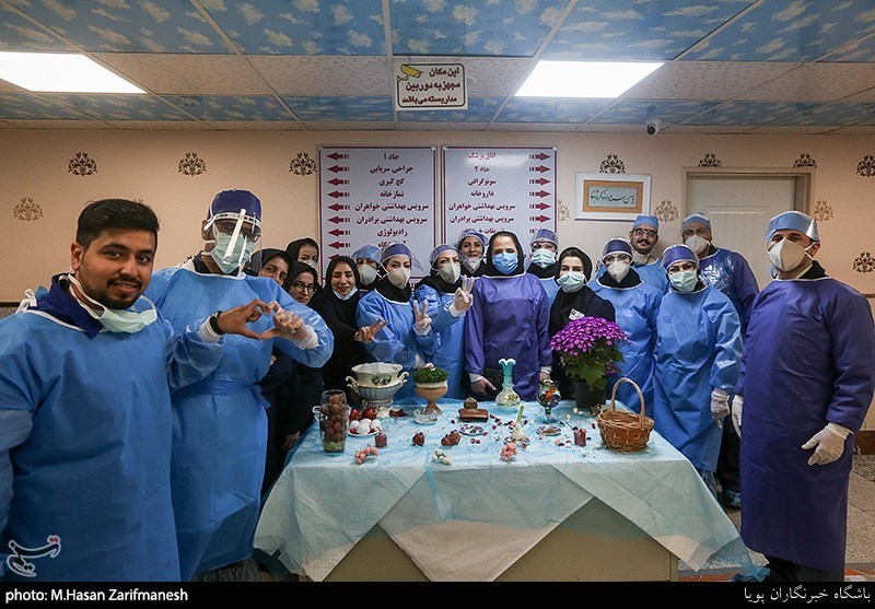 پیام یک پرستار به مردم قزوین در آستانه تحویل سال نو + فیلم