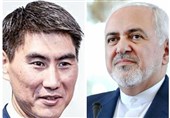 گفتگوی تلفنی ظریف و وزیر خارجه قرقیزستان