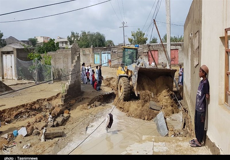 بلوچستان دوباره سیلابی شد؛ 5 شهرستان جنوبی درگیر سیلاب + فیلم