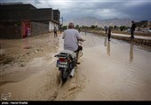 خسارات سیل در بندر کنگان - بوشهر