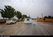 خسارات سیل در بندر کنگان - بوشهر
