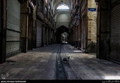 خلوتی اماکن عمومی ، بازار و خیابانهای تهران در روزهای شیوع کرونا
