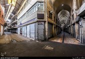 خلوتی اماکن عمومی ، بازار و خیابانهای تهران در روزهای شیوع کرونا