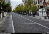 خلوتی اماکن عمومی ، بازار و خیابانهای تهران در روزهای شیوع کرونا