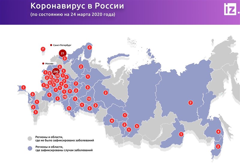 افزایش مبتلایان به کرونا در روسیه و تدابیری برای ممانعت از گسترش آن
