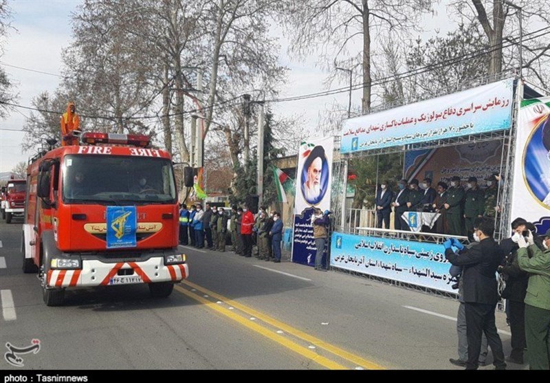 IRGC Launches Biodefense Drill