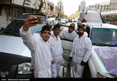 رزمایش سراسری دفاع بیولوژیک نیروی زمینی سپاه