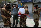رزمایش سراسری دفاع بیولوژیک نیروی زمینی سپاه