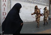رزمایش سراسری دفاع بیولوژیک نیروی زمینی سپاه