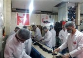 روزانه 80 هزار ماسک در شهرستان رباط کریم تولید میشود