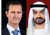 اتصال هاتفی بین الرئیس الأسد ومحمد بن زاید آل نهیان ولی عهد أبو ظبی