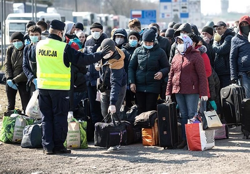 افزایش مبتلایان به کرونا در اوکراین و بسته شدن کامل مرزها