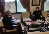 دبیر مجمع تشخیص مصلحت نظام با سرلشکر سلامی دیدار کرد