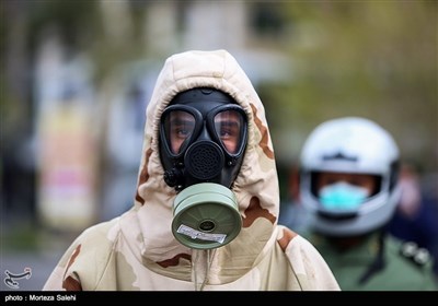 رزمایش دفاع بیولوژیک در اصفهان