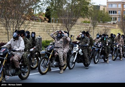 رزمایش دفاع بیولوژیک در اصفهان