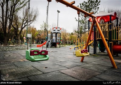 پارک های تهران در روزهای کرونایی