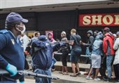 South African Police Fire Rubber Bullets at Shoppers during Lockdown