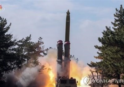  شلیک ۲ موشک کوتاه‌برد کره شمالی در پی مانور مشترک آمریکا و کره جنوبی 